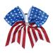 Nishine 8 American Flag Glitter Ribbon Cheer Hair Bows Set for Girls - 4th of July Ponytail Holder Hair Ties - Buy Online on GoSupps.com
