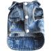 Stylish Denim Jacket Vest for Small & Medium Dogs and Cats - Pet Fashion Summer Sweater - Buy Online on GoSupps.com