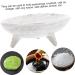 ABOOFAN 1pc Sauce Plate Kitchen Tableware Tea Bag Holder Dish Ceramic Storage Plate Seasoning Plate Ceramic Pasta Bowls Sauce Dipping Bowls Dishes Household Ceramics White Tray - Buy Online on GoSupps.com