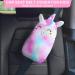Unicorn Castle Seatbelt Pillow for Kids - Light Purple Seat Belt Pads & Head Support Cover - Buy Online on GoSupps.com