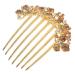 Didiseaon comb decorate diamond decor hairpin Clip Hair piece diamond Diamond Twist rhinestone bobby pins rhinestone hair combs accessories Hair up crafts headgear the flowers