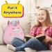 Marsjoy Pink Unicorn Plush Pillow Toy | Cute Stuffed Animal for Girls | Kawaii Soft Cushion for Children's Day & Birthdays - Buy Online on GoSupps.com