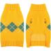 Shop Cozy Yellow XL Dog Sweater | Autumn Winter Puppy Clothing & Cat Sweater - Warm Pet Coat & Costume - Buy Online on GoSupps.com