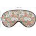 Daisy Flower Pattern Sleep Mask for Women | Adjustable Eye Shades Cover with Elastic Strap - Perfect for Travel & Relaxation - Buy Online on GoSupps.com