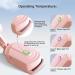 Qukaim Electric Eyelash Curler Rechargeable Heated Eyelash Curler 3 Levels Temperature Long-Lasting Electric Lash Curler Pink - Buy Online on GoSupps.com