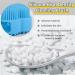 Silicone Exfoliating Body Scrubber with Storage Hooks - Blue | Easy to Clean, Reusable, Deep Cleansing and Skin Revitalizing - Buy Online on GoSupps.com