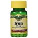 Spring Valley - Iron 65 mg 200 Tablets - Equivalent to 325 mg Ferrous Sulfate Twin Pack