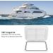Deck Access Hatch for Marine Boat | 17-1/4" x 12-3/8" Inspection Cover with Lock | White | International Shipping Available - Buy Online on GoSupps.com