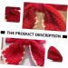 Beavorty 1pc hairpin christmas hair barrettes bows hair holder christmas hair bows clips red bow hair clip christmas bow barrettes bowknot hair clips girl big bow fabric spring clip - Buy Online on GoSupps.com