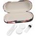 Homsfou Dual-Use Glasses Case & Travel Contact Lens Container - Hardshell Organizer for Glasses and Lenses - Buy Online on GoSupps.com
