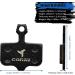 Sram Avid Disc Brake Pads for Elixir & Level Series - 2 Pairs (Resin, Semi-Metallic, Sintered Metal) - Buy Online on GoSupps.com