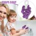 Grape Soap - Natural Soap Organic | Antioxidant Grape Extract Gentle Formula Suitable For Sensitive Skin Daily Use Fresh And Fruity Parfum Effectively Cares For Hands And Body - Buy Online on GoSupps.com