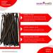 Indonesian Extract Grade-B Vanilla Beans For Extract Making By Count (50 Beans (Pack of 1)) - Buy Online on GoSupps.com