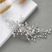 Unicra Silver Rhinestone Bridal Hair Comb - Wedding Headpiece for Women and Girls - Buy Online on GoSupps.com