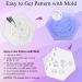 MIZHSE Clear Nail Sculpture Gel 60g | Solid Builder Gel for Nail Extensions | Non-Sticky Hand Carving Gel for Nail Art - Buy Online on GoSupps.com