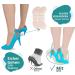 Sulpo Insoles for Oversized Shoes - 3 Pairs Heel Cushions & Toe Fillers - Shoe Reduction Solution for Comfort - Beige - Buy Online on GoSupps.com