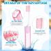 Nuen Portable Soft Toothbrush Set - 2 Mini Foldable Travel Toothbrushes with Toothpaste for Kids & Adults - Pink Camping Essentials - Buy Online on GoSupps.com