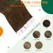 Buy Medium Brown 20 Inch Tape In Human Hair Extensions - 50g #4 - Ship Internationally - Buy Online on GoSupps.com