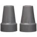 Medline G00842 Guardian Super Crutch Tip, Gray, 7/8 Inch