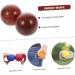Ultechnovo Handball Training Set - 5 Wooden & Foam Balls for Strength Roller Massage & Portable Exercise - Mahogany & Rosenwood Sports Equipment - Buy Online on GoSupps.com