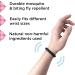 Pestects Mosquito Repellent Bracelet 12 Pack Deet-Free Natural Insect Mosquito Bands for Adults & Kids 300 Hour Insect Repellent Protection (Dark Colour) - Buy Online on GoSupps.com