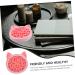 Buy 2-in-1 Makeup Brush Storage Box & Cleaner Mat - Cute Pink Silicone 11x11cm | Perfect for Sponge & Brush Care - Buy Online on GoSupps.com
