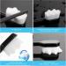 Shop WLLHYF Extra Soft Micro Nano Toothbrushes - 10000 Bristles for Sensitive Gums | Painless Brushing for Kids & Adults - Black/Pink - Buy Online on GoSupps.com