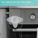 Child Lock for Oven & Stove - 2 Piece Protection for Babies & Toddlers - Easy Install No Drilling Black - Buy Online on GoSupps.com