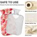Naanle Red Strawberry Hot Water Bottle | 1L Warm Water Bottle for Pain Relief | Hot & Cold Therapy Bed Hand Feet Warmer - Buy Online on GoSupps.com