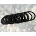 24 Elastic Hair Bands 4mm Elastic Hair Ties Ponytail Holders Bulk Hair Ties No Metal Gentle Elastics for Women Men Girls Kids Black - Buy Online on GoSupps.com