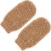 Milists Jute Fiber Bath Hand Shoes & Soap Bag 2 Piece Set for Foaming & Drying Soap | Natural Shower Gloves - Buy Online on GoSupps.com