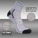 FLYRUN Men's Athletic Ankle Socks 6 Pack - Comfort Cushion, Moisture-Wicking Work Socks - Buy Online on GoSupps.com