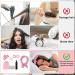 Heatless Curling Band Set - Slipproof DIY Overnight Curls for Long & Medium Hair | Pink Hair Curler Tool - Buy Online on GoSupps.com