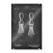 artboxONE acrylic glass picture 30x20 cm Abstract Shaving Brush Patent (board) - picture shaving brush barber hair