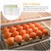 COLLBATH Egg Container Eggs Egg Holder for Fridge Egg Holder for Refrigerator Egg Dispenser Egg Tray Camping Egg Carton - Buy Online on GoSupps.com