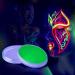 MEICOLY Neon Green Face Paint - Water Activated Glow in the Dark Washable & Non-Toxic Body Paint (1.05oz) - Perfect for Festivals & Parties - Buy Online on GoSupps.com