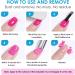 15ml Fast Gel Nail Polish Remover with Scraper & File - No Nail Damage - Blue - Buy Online on GoSupps.com