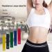 12 Inch Resistance Bands Set of 5 - Exercise Loops with Carrying Bag & Guide for Home Workouts | International Shipping Available - Buy Online on GoSupps.com