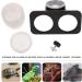 Mipcase Magnetic Reptile Ledge- Crested Gecko Feeding Ledge with 10 Bowls Reptile Feeding Cups Reptile Water and Food Dish with Suction Cup 11.7X6.3X5.7CM - Buy Online on GoSupps.com