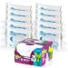 Kandoo Flushable Wipes for Baby and Kids - Hypoallergenic, Unscented, 50 Count, Potty Training Wet Cleansing Cloths - 10 Pack + Tub - Buy Online on GoSupps.com
