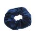 Shop Navy Blue Velvet Scrunchie - Elastic Hair Tie for Women & Girls | Glitz4Girlz - Buy Online on GoSupps.com