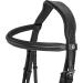 SUNRIDE Hanoverian Bridle with Reins - Premium Genuine Leather for Relaxed Riding - Black Pony Size - Buy Online on GoSupps.com