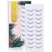 Natural false eyelashes 10 pairs of transparent band eyelash strips 8-11mm eyelashes short and soft eyelashes in the natural look natural fake lashes short false eyelashes (A43) Clear Band A43