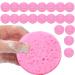 Compressed Face Sponge Wood Pulp Cotton Skincare Sponges | Cosmetic Spa Sponges Makeup Remover Cleansing Pads for Personal Spa Esthetician Use 20 Pieces