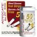 Advocate 50 Count Value Pack Diabetic Test Strips for Blood Sugar Monitor | at Home Glucose Testing - 50 Test Strips - Buy Online on GoSupps.com