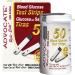 Advocate Test Strips for Diabetes Value Pack - 150 Count | Diabetic Blood Sugar Monitor Test Strips - At-Home Glucose Testing | Pack of 3 - Buy Online on GoSupps.com