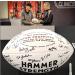 Ballstars Personalized Full Size Custom Football Trophy - Ideal for Coaches, Dads & Football Fans - Buy Online on GoSupps.com