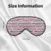 Flamingos Sleep Mask - Double-Sided Soft Eye Covers | Adjustable Sleeping Mask for Perfect Shading & Reduced Eye Edema - Shop Internationally - Buy Online on GoSupps.com