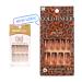 Gold Finger Gel Glam False Nails - Long Length Full Cover Nails | GF64 - Buy Online on GoSupps.com