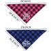 Big Brother Big Sister Dog Bandana | Pregnancy Announcement Plaid | Gender Reveal Photo Prop | Pet Scarf Accessories - Buy Online on GoSupps.com
